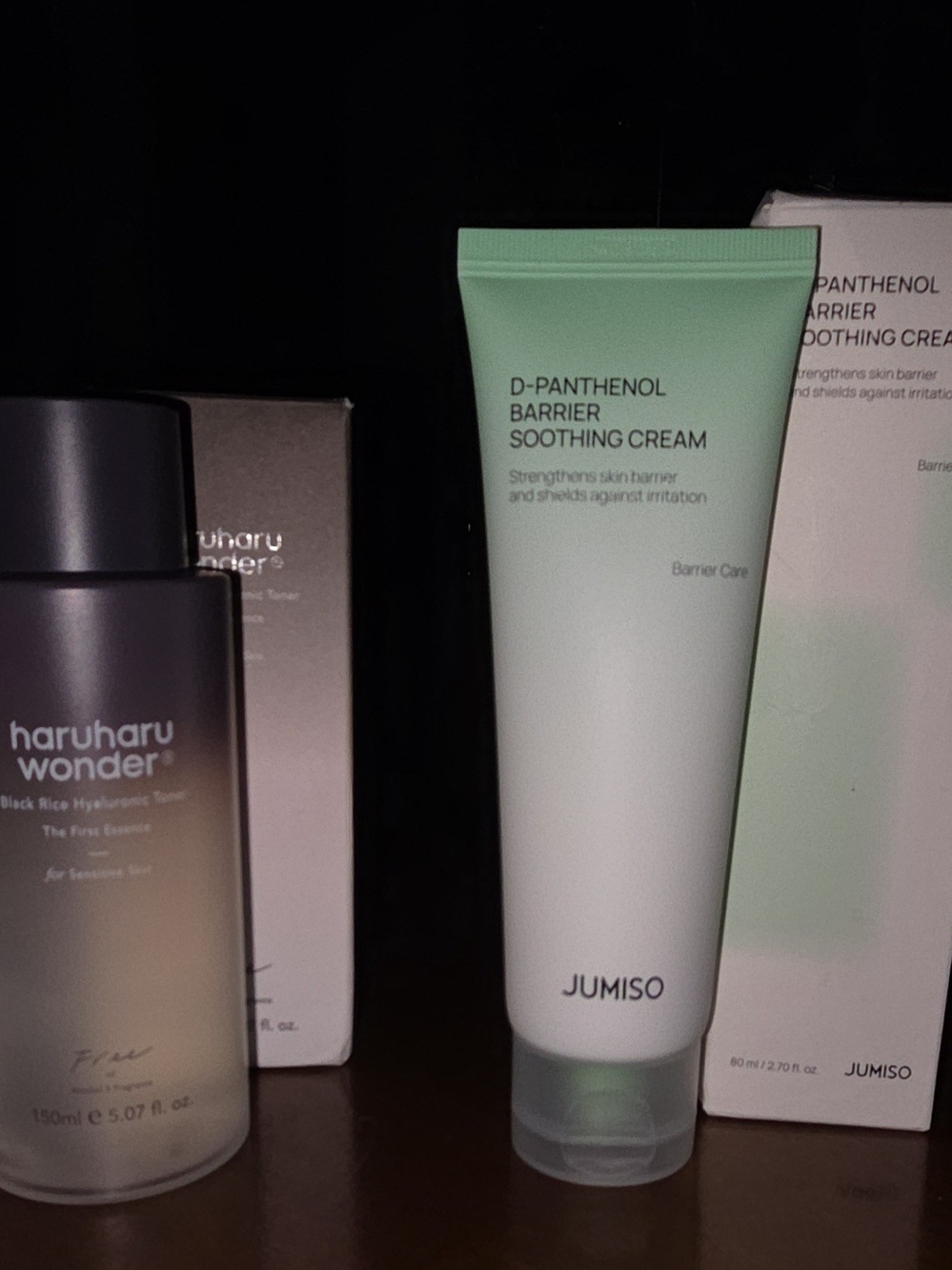 (2 Items) JUMISO D-Panthenol Cream + Haruharu Rice Toner .